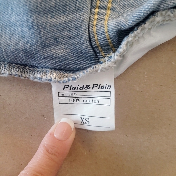 Amazon Cinch Waist Cuffed Denim Mom Shorts Size XS - Picture 7 of 11